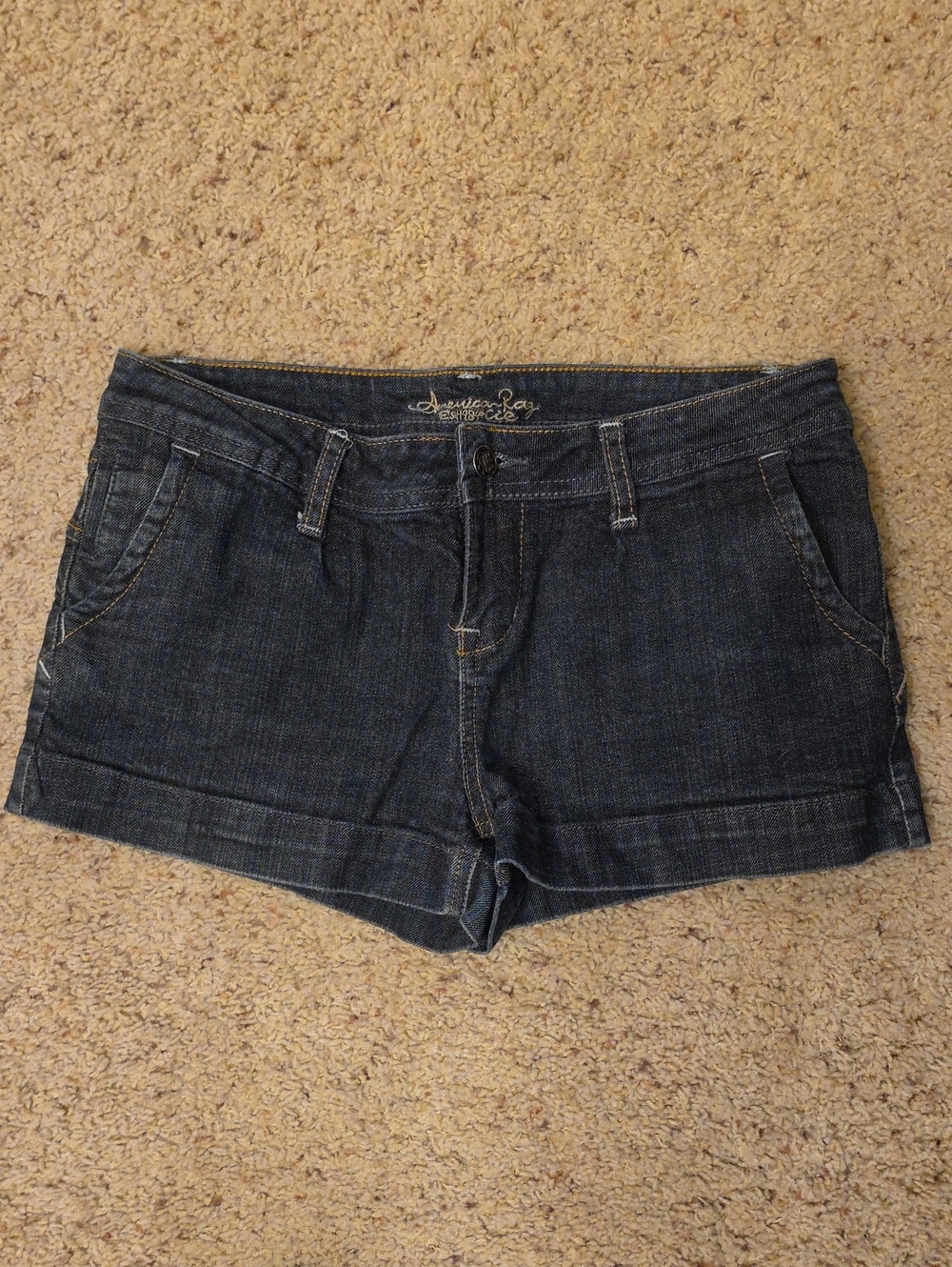 American Rag Dark Blue Denim Jean Shorts